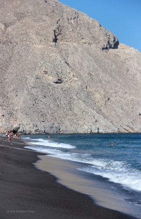 Santorini Series (Gallery 3): Perivolos and Perissa Beach - the black sand under my feet (5)